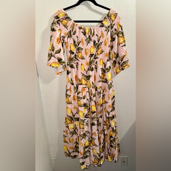 Alexia Admor Multicolor Smocked Dress - Picture 1 of 4